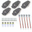 thumbnail 5  - For Ford F-150 F-250 Smoke cab marker light+194 5-5050-SMD White LED+Wiring Pack
