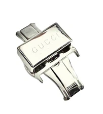 20MM i-GUCCI RUBBER STRAP DEPLOYMENT BUCKLE YA1142  BUCKLE SILVER