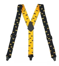 Melotough Suspenders Plastic Clips 1.5” Y Back Tree Logger Adjustable Workwear