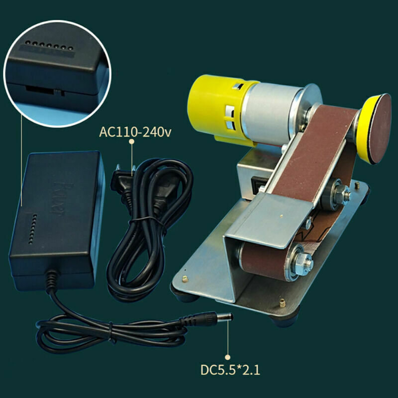 Electric Belt Sander Polishing Sharpening Machine Fixed Angle Knife