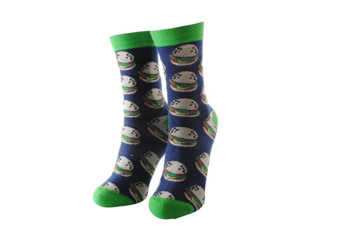 Novelty Socks Funky Fun Food Fruit Socks Gift Colourful Ladies Size 3-8 - Picture 15 of 19
