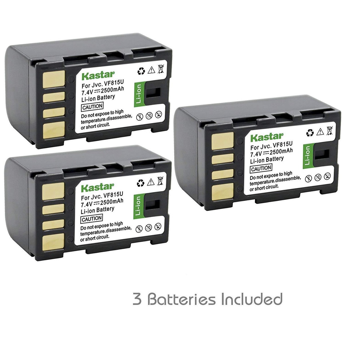 BN-VF815 BN-VF815U Battery for JVC GZ-MG255 MG275 MG330 MG335