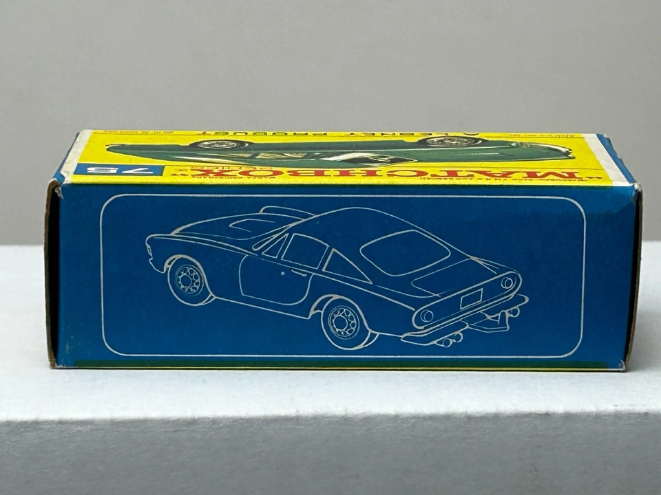 Matchbox No. 75 Ferrari Berlinetta with F-Type Original Box, Nice - Image 2 of 4