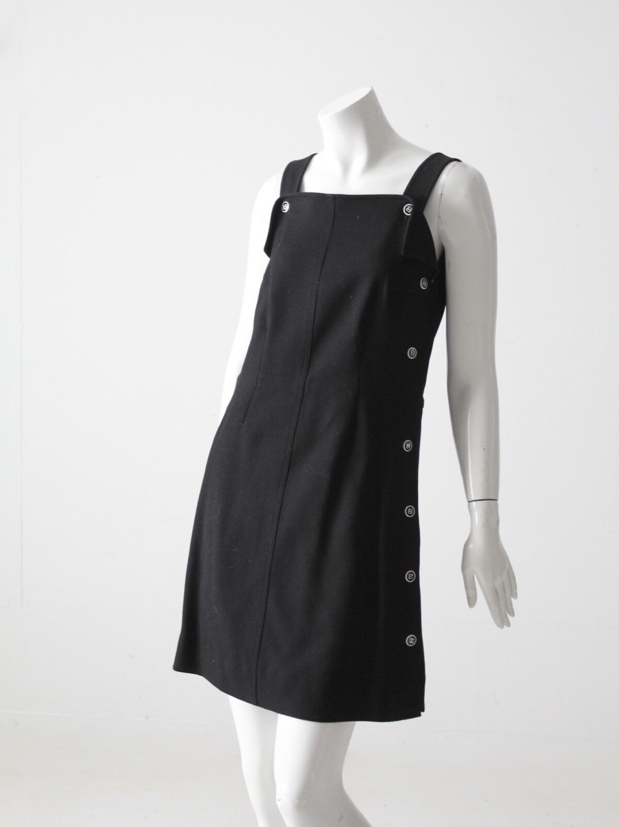 ワンピース COURReGES Woman Dress Black 124MRO328FI0001 9999 Courrèges – Ellipse Mini Dress Mujer 731-005896 01