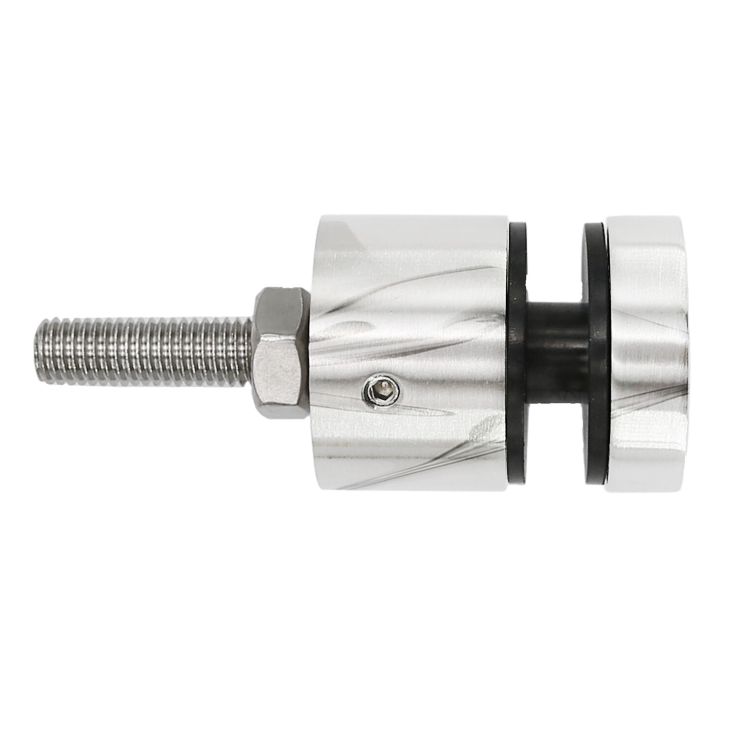 1-1/2″ OD Staircase Glass Rail Round Standoff Base and Cap for Threaded Wall