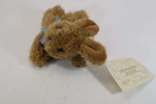 EBOT cupcakes mini bunny Russ Berrie vintage plush rabbit Cranberry Patch 3235 - Picture 3 of 9