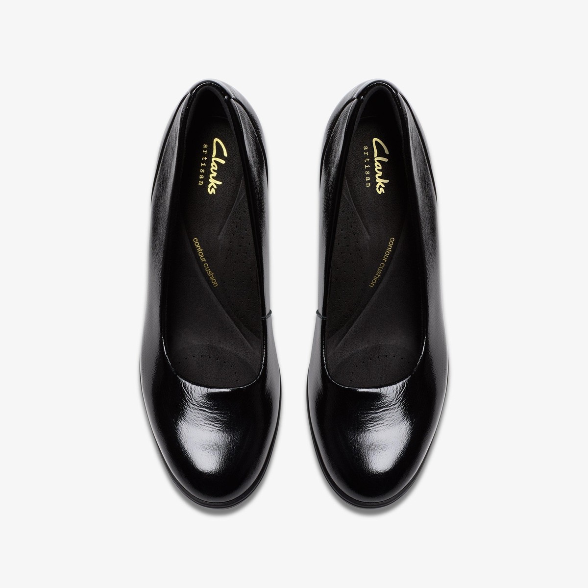 Clarks Women's Shaya Poppy Black Pat Leather 26182999 | eBay