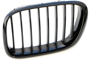 Kühlergrill / Niere  links  BMW E53 X5  bis BJ. 10/2003  black-sapphire-met
