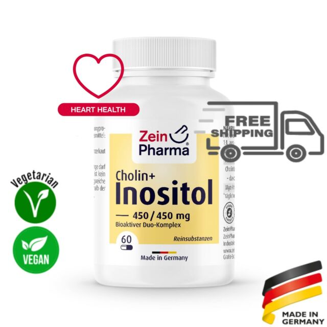 Choline - Inositol 450/450 mg (60 capsules) fat metabolism live funct ZEINPHARMA Choline - Inositol 450/450 mg (60 capsules) fat metabolism live funct ZEINPHARMA