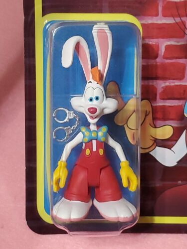 WHO FRAMED ROGER RABBIT ACTION FIGURE REACTION SUPER 7 TOONTOWN CARTOON - Picture 3 of 3