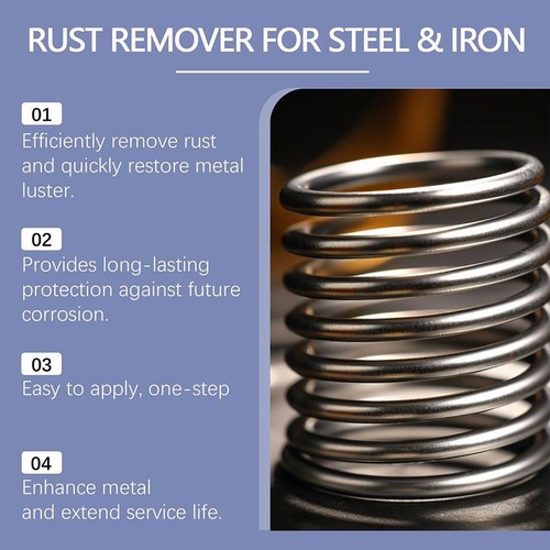 Industrial strength stainless steel rust remover metal strong cleaner r ha1212 - Picture 11 of 16