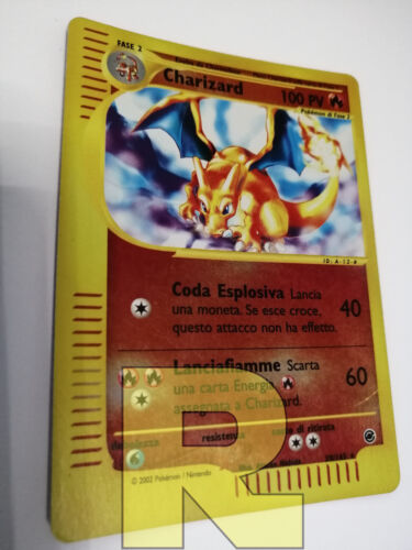 Charizard® Expedition 39/165® Reverse Holo Foil® Pokemon® Deutsch® Good+ - Bild 3 von 7
