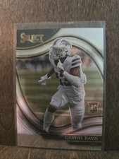 2020 Panini Select Field Level Gabriel Davis #382 Rookie RC Card. rookie card picture