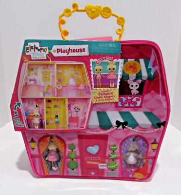 Lalaloopsy Minis Doll Playhouse Carry along Exclusive Cinder