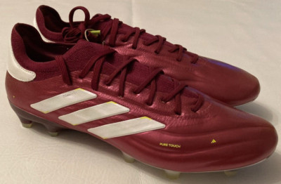 Mens 11.5 Adidas Copa Pure 2+ FG Elite Soccer Cleats KT Shadow Red White IE7485