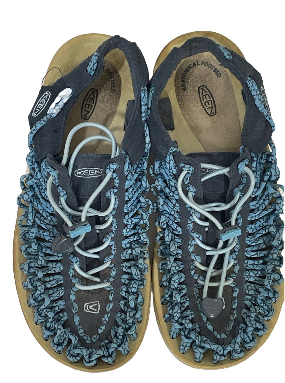 Sandali KEEN 7 5 donna blu flex zone basse blu slip on comodi da passeggio