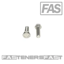 (25) 5/16-18x1" 316 Stainless Steel Hex Cap Screws Hex Bolts FT MARINE GRADE