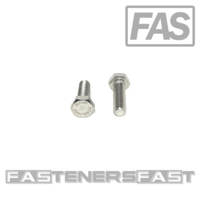 #ad 25 5 16 18x1quot; 316 Stainless Steel Hex Cap Screws Hex Bolts FT MARINE GRADE $15.90