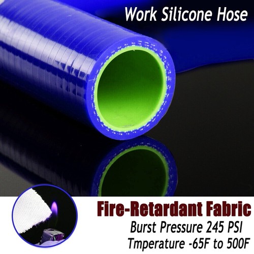 Black Silicone Hose Fit 93-03 02 Subaru Legacy BD5/BG5 BE5/BH5 GT/RS Twin Turbo - Picture 7 of 10