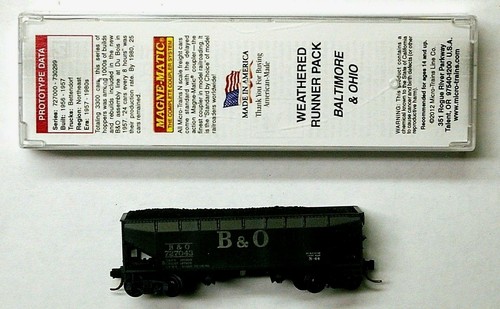 Microtrenes MTL 05554380 Baltimore y Ohio B&O 727043 FW desgastados de fábrica | Zustand: New