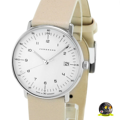Junghans Max Bill Damen Ladies 32.7 mm Watch 047/4252.02 Sapphire Glass NEW