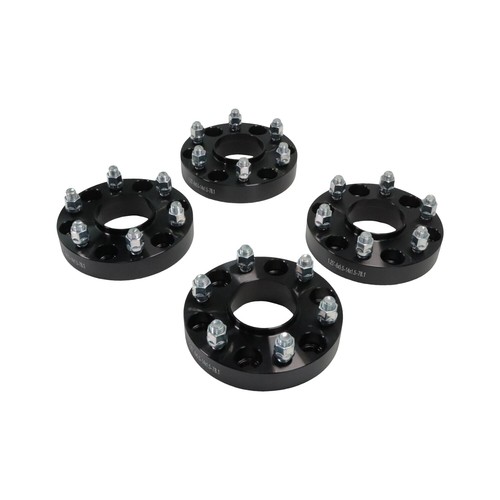 4* 1.25" 6x5.5 Wheel Spacers Hubcentric For Chevy Silverado 1500 GMC Sierra 1500 - Picture 12 of 16