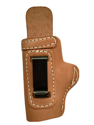Leather Gun Holster RUGER LC9 OUTSIDE WAISTBAND LEFT BODYGUARD 700