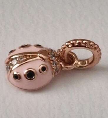 Authentic Pandora🌟 Rose Gold Pink Ladybird Ladybug🌟 925ALE