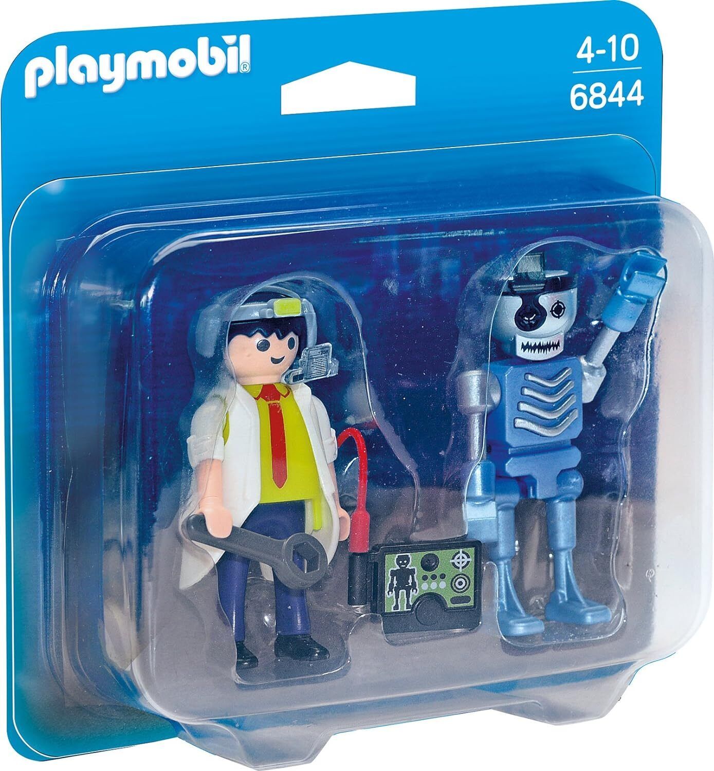 Игровой набор Playmobil Duo Pack Профессор и робот (6844) Playmobil-Фигурка