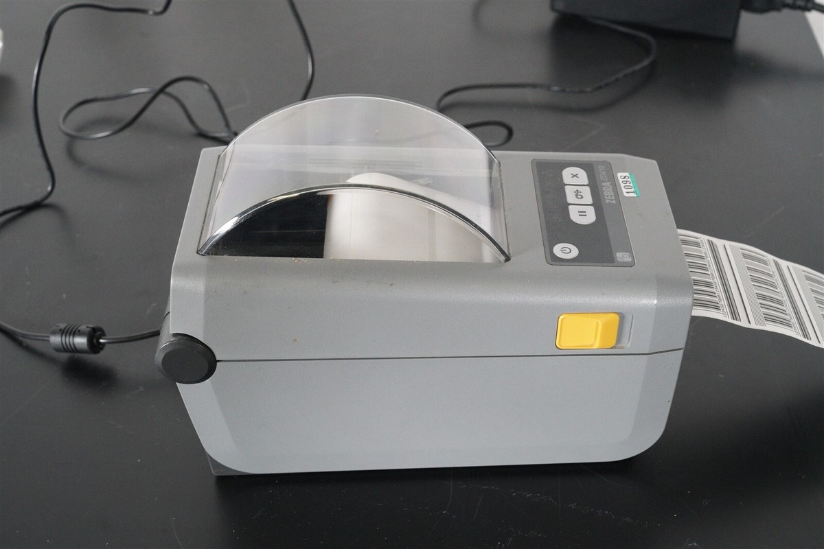 Zebra ZD410 Direct Thermal Barcode Label Printer - Desktop Printer, 203 DPI, USB, Networkable (New & Sealed)