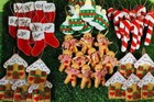Handmade Christmas Decorations Felt X mas Tree Hanging Ornaments Party Gifts