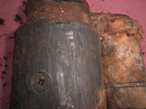 International Scout 800 4 cyl 152 Delco Remy starter - Picture 3 of 4