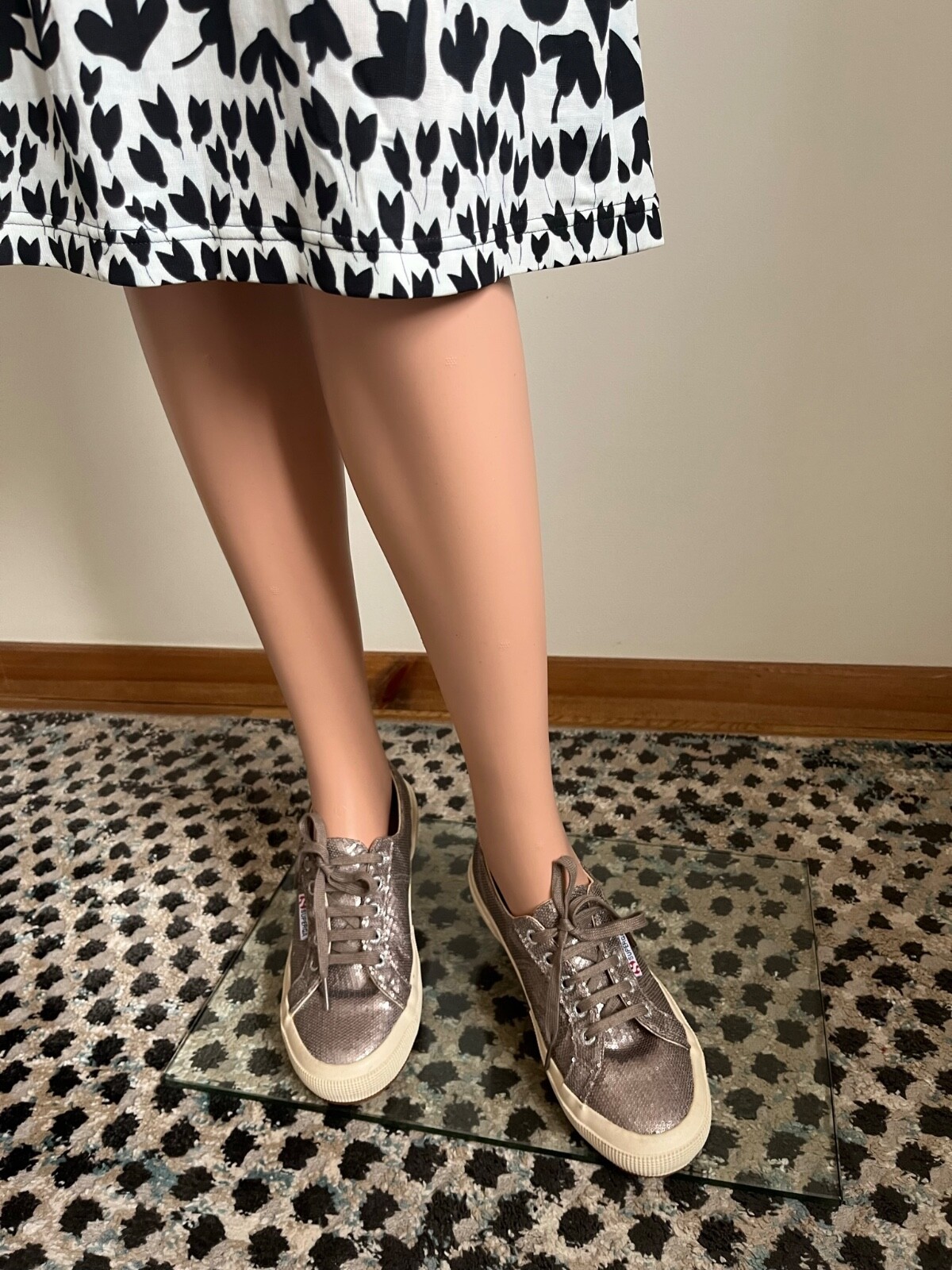 superga bronze metallic
