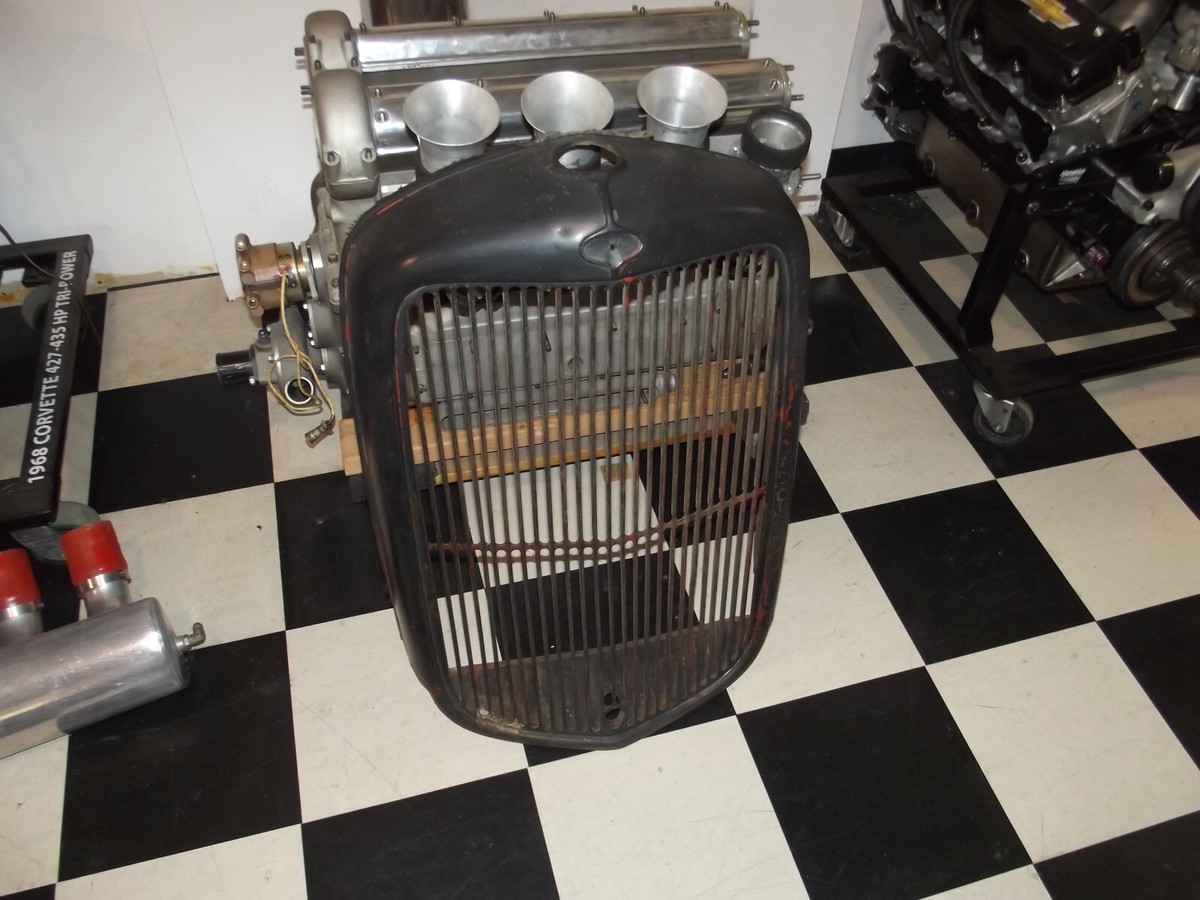Original 1932 FORD Truck GRILL SHELL COMMERCIAL Hot Rod Rat Rod V8