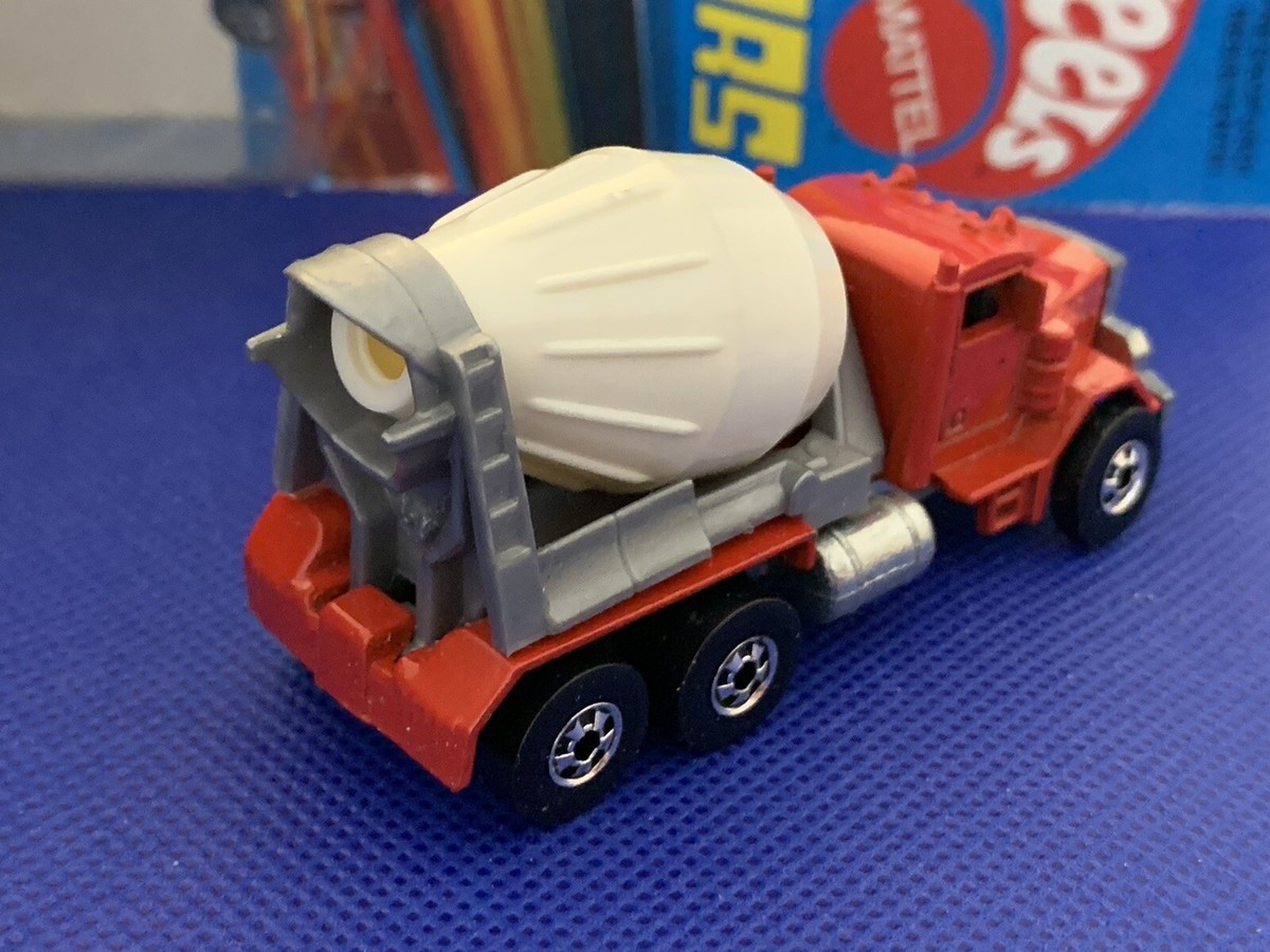 Hot Wheels Flying Colors 1979 - Peterbilt Cement Mixer Bétonnière Vintage
