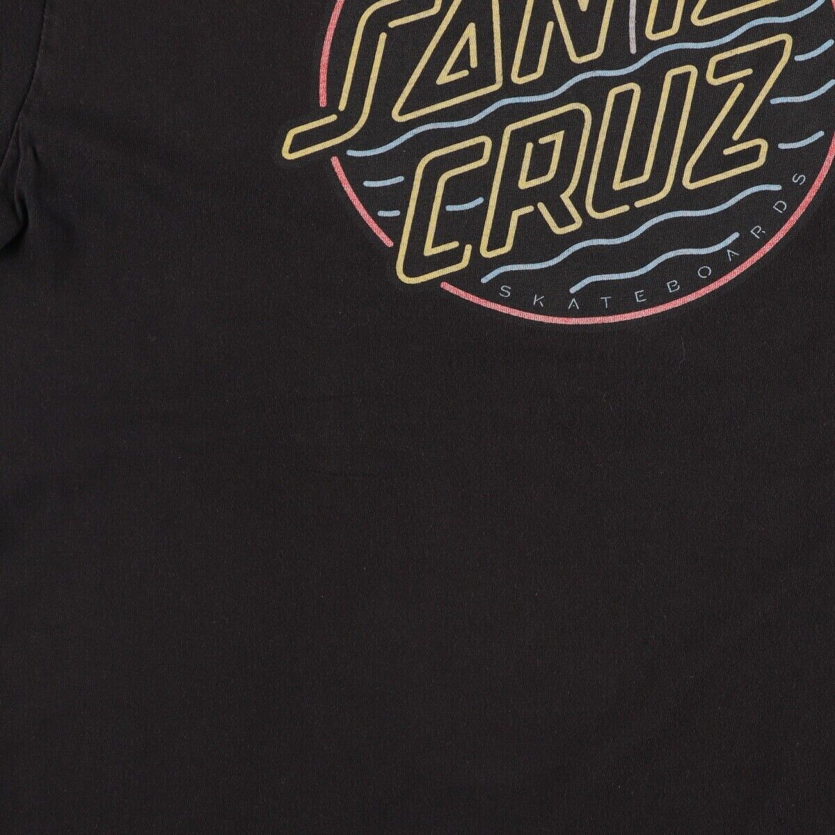 SANTA CRUZ Back Print Surf Skate T-Shirt Men's L size SANTA CRUZ Back Print Surf Skate T-Shirt Men's L size