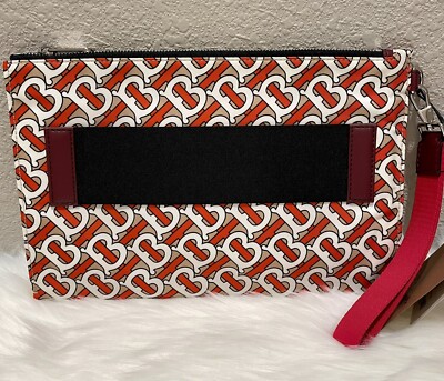 Burberry 8079556B7312 関税送料込 NEW Burberry Monogram Zip Pouch Retail $640 | eBay