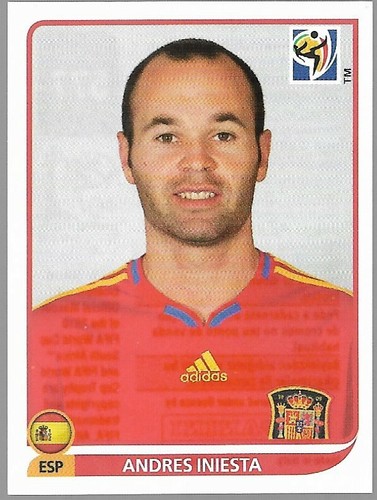 PANINI FOOT 2010 WORLD CUP SOUTH AFRICA . BUSQUETS INIESTA PUYOL PIQUE . ESPAGNE - Picture 37 of 42