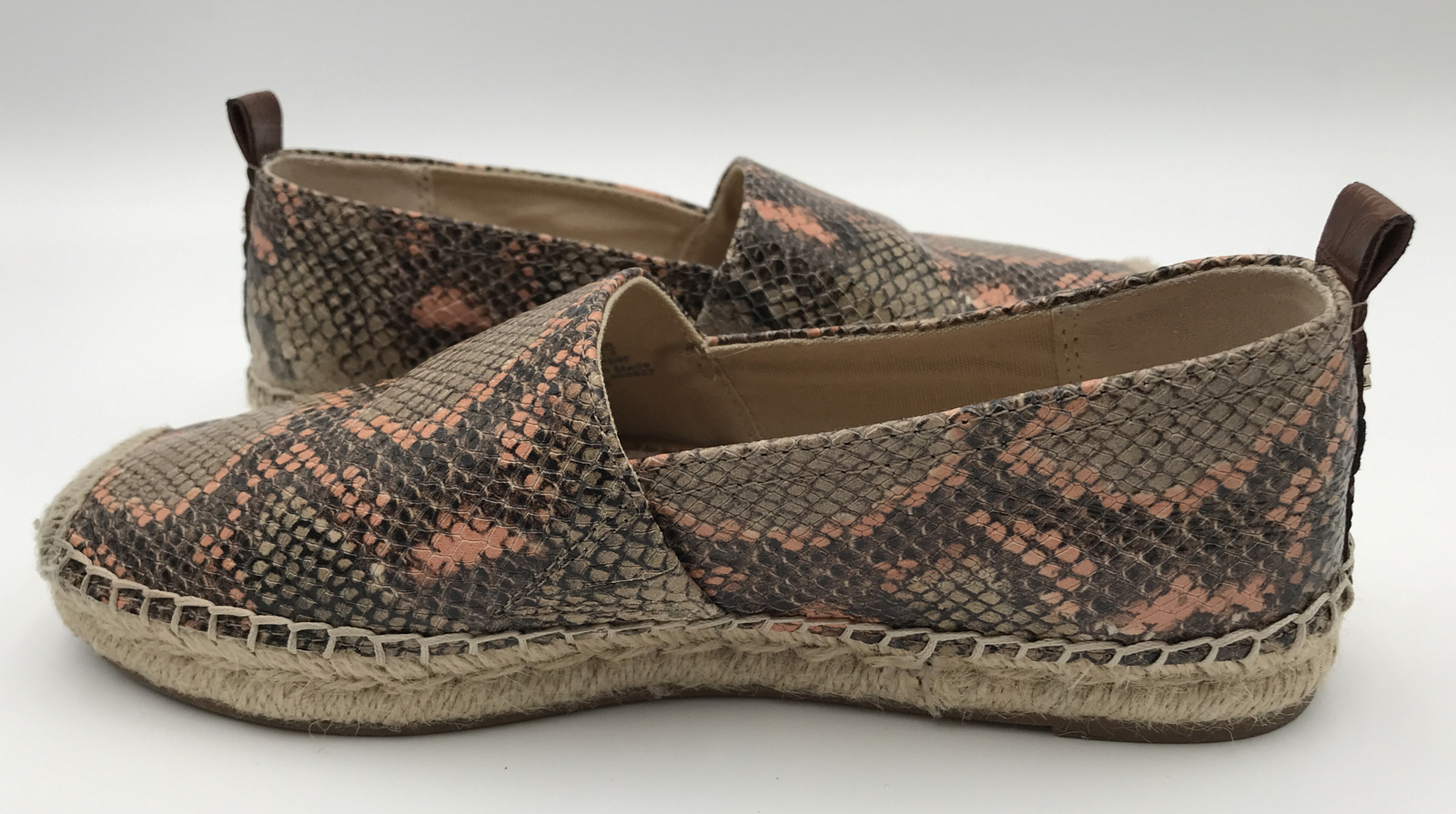 Sam Edelman Leather Snake Print Python Espadrille… - image 9