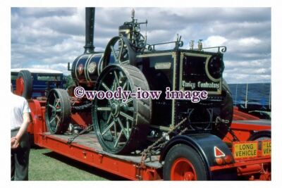 gw0620 - Dampftriebmaschine Britannia auf Tieflader - Druck 6x4