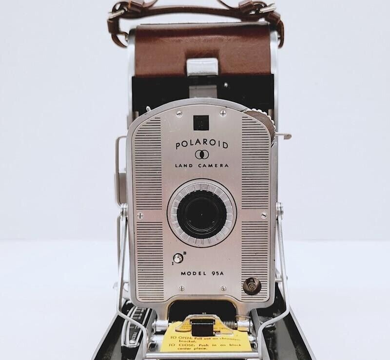 【値下げ】POLAROID LAND CAMERA Model 95a Polaroid Land Camera Model 95A with Capacitor Flash