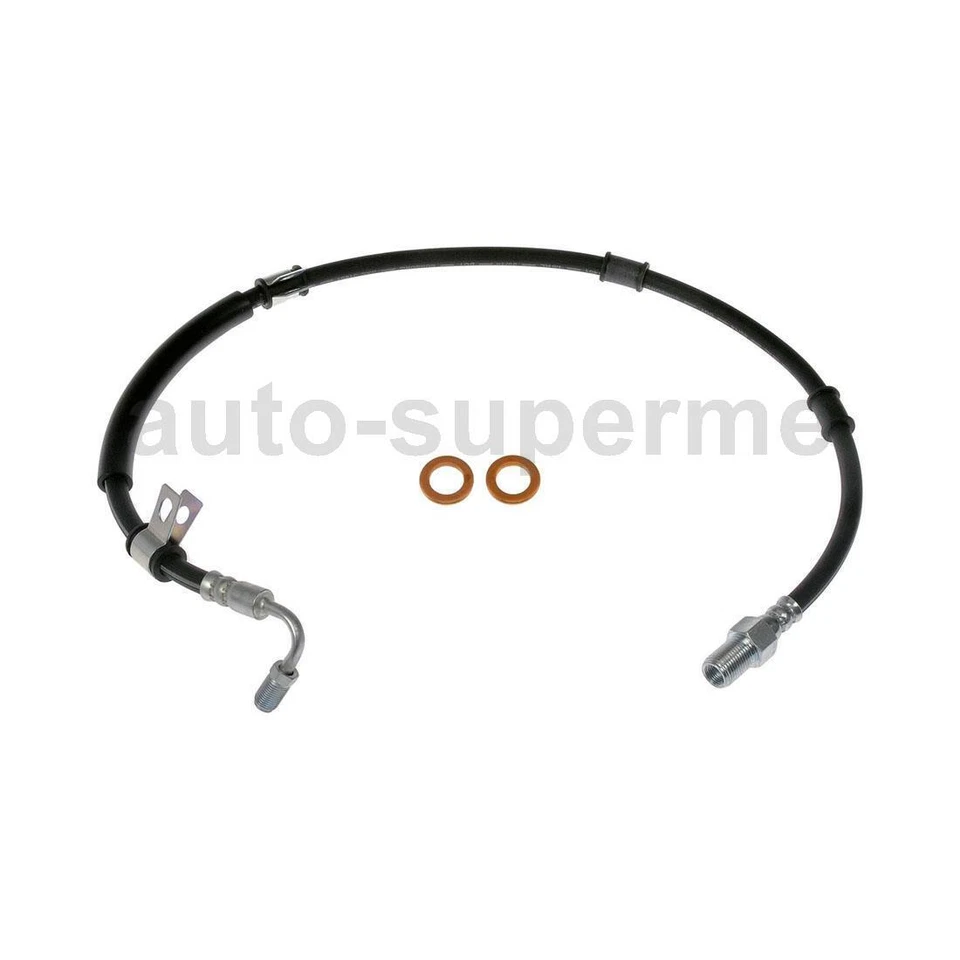 Manguera de freno delantera izquierda 2x para International Harvester 2002-2009 4300LP 7,6 L Foto 4 de 4