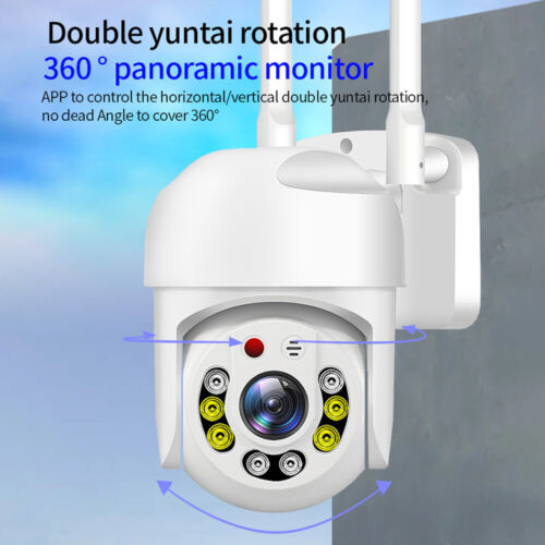 Wireless Camera WiFi 1080P PTZ IP Camera Home Surveillance Security YCC365 Plus - Picture 1 of 14