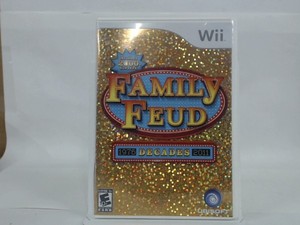 FAMILY-FEUD-DECADES-Wii-w-Original-Box-Good