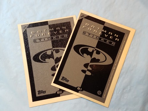 1995 TOPPS BATMAN FOREVER CHROMIUM AND PROTOTYPE SETS - Picture 2 of 8