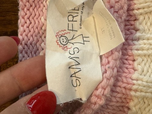 Sam’ Friend 3T Ballerina Dance Vintage Sweater 100% Cotton - Picture 6 of 20