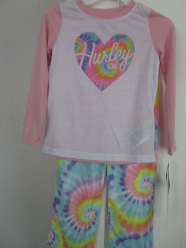 New Hurley girl pajama 2 pcs. set. size 10