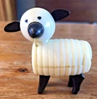 Vintage Fisher Price Sheep Little People Lamb Play Family Farm Barn Animal