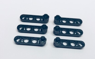 Lego Technik Technic Liftarm 1x4 flach Stud Achsloch 2825 schwarz 6x 6331570 NEU