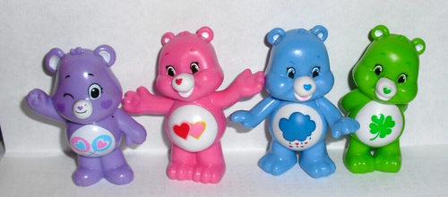 7 CAREBEARS Care Bears Cake Toppers Decorating 2.25" - Picture 4 of 4